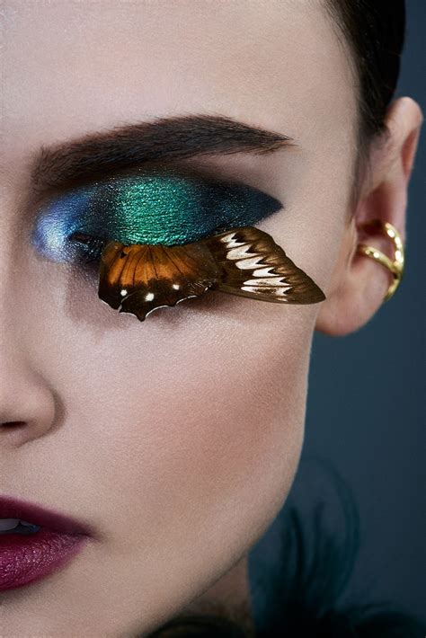 Vogue Beauty Editorial with model Zuzana Gregorova- Butterflies, Moths 