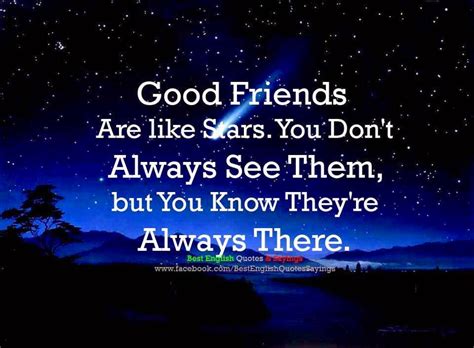 Inspirational Quotes For Life Good Friends Are Like Stars You Dont