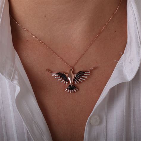 Phoenix Necklaces Phoenix Charms Lovely Phoenix Necklaces Etsy