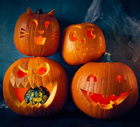 Create Easy Funny Pumpkin Faces And Have A Gourd Time