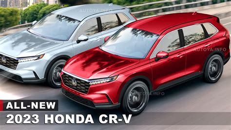 Redesigned Honda Cr V 2023 New Realistic Render Based On Crv Patent