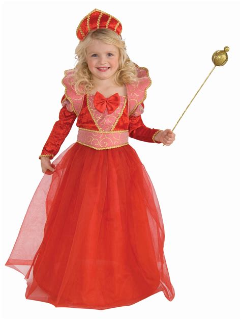 Kids Ruby Queen Princess Costume 1699 The Costume Land