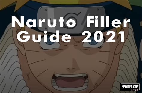 How To Watch Naruto Original Series Naruto Filler Guide 2021 Barlecoq