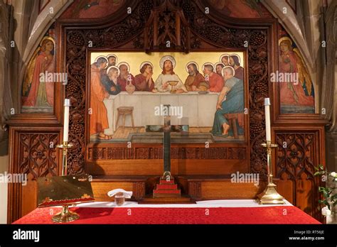 Communion Table Hi Res Stock Photography And Images Alamy