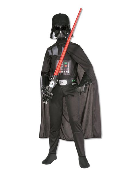New Disney Darth Vader Dress Up Set Costume Size 4 6 Age ~ Star