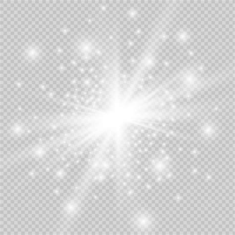 Premium Vector Glow Light Effect Star Burst With Sparkles