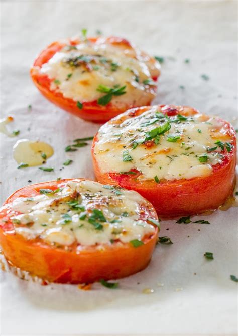 Parmesan tomato chips from delish.com are a healthy snack you can feel good about. Baked Parmesan Tomatoes