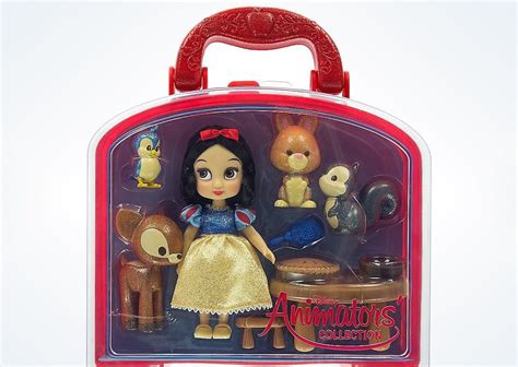 Disney Princess Snow White Animator Mini Doll Set 5 With Accessories
