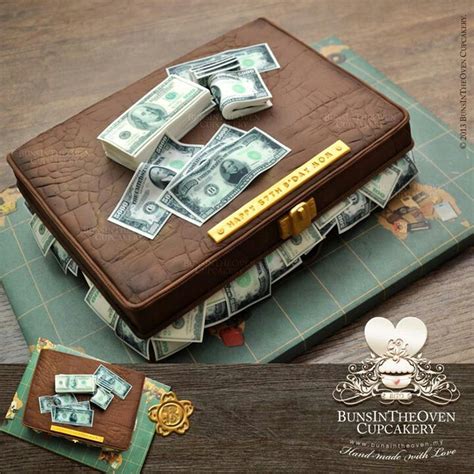 Luckily, we can easily make a substitute for cake flour using ingredients you probably already have in your kitchen: Suitcase stuffed full of bills cake - about an acceptable substitute for the real thing. | Gucci ...