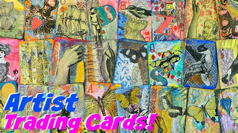 All media are welcome here. Mark Montano: Artist Trading Cards DIY and SWAP!