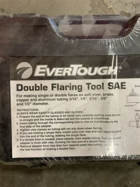 Evertough 67001 Singledouble Flaring Tool Sae For Sale Online Ebay