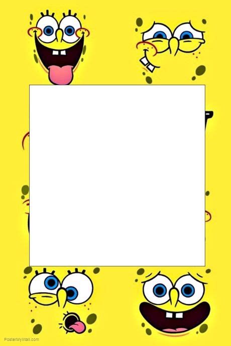 Spongebob Party Prop Frame