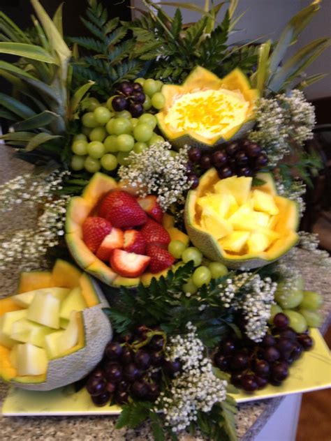 A Fancy Fruit Platter Food And Drink Wholesome Food Fruit Platter