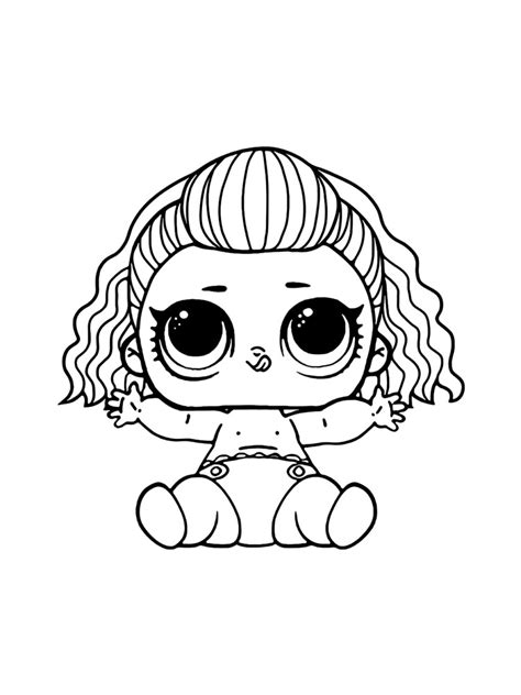 Lol Surprise Coloring Page Pharao Baby Miss Baby Coloring Page Lotta
