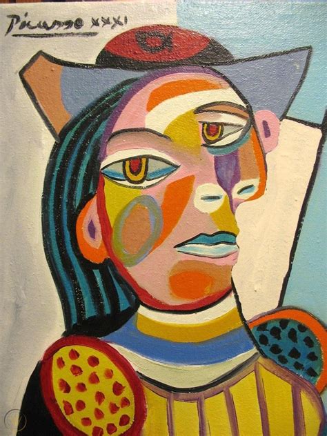 Original Pablo Picasso Faces Pin On Art My Mother Said To Me If