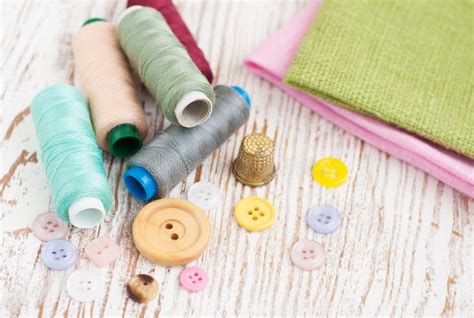 Sewing Items Stock Photo Image Of Group Tool Accessory 28758438