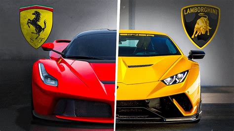 Ferrari Vs Lamborghini Which Is Better Youtube