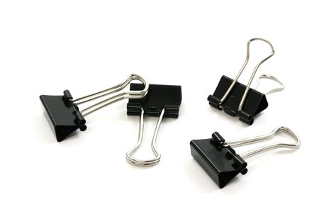 Bazic Small 34 19mm Black Binder Clip 20pack Bazic Products