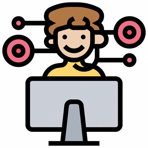 Assistant Call Center Customer Service Icon Download On Iconfinder