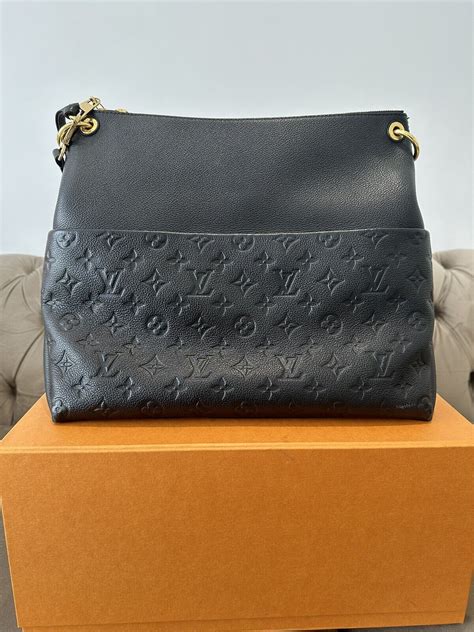 Louis Vuitton Maida Hobo Empreinte Black Bag Rrp M Ebay