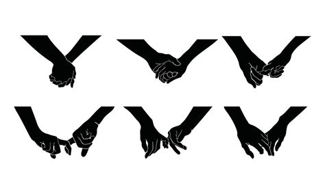 Holding Hands Silhouette Vector Art Icons And Graphics For Free Download