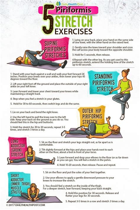5 Piriformis Stretch Exercises Healthstatus