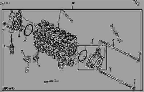 Control Valve Backhoe John Deere 4100 Backhoe 46 47 48 375