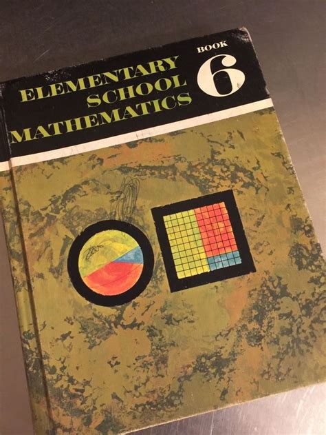 Vintage Math Textbook 1971 Grade 6 Addison Wesley Mid Century