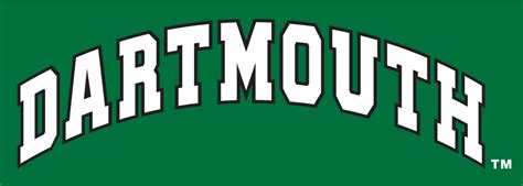 Dartmouth Big Green Wordmark Logo Ncaa Division I D H Ncaa D H