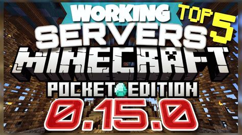 Minecraft Pocket Edition 0150 Best 5 Servers To Join Minecraft Pe