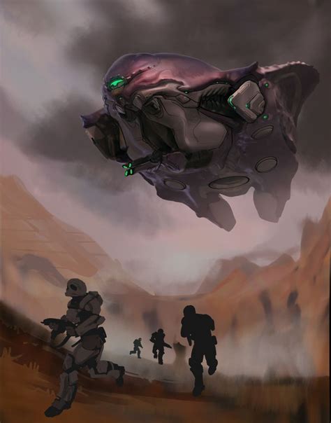 Artstation Halo 5 Guardians Covenant Vehicles Alex J Cunningham
