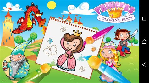 Princess Coloring Book Coloring Games For Girls Android Apps For