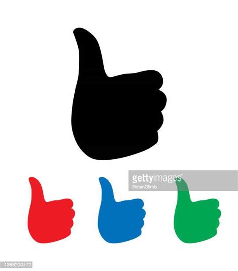 Thumbs Up Icon Minimal Photos And Premium High Res Pictures Getty Images