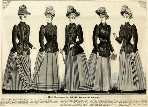 Antique Womens Clothing From 1890 See The Styles Victorian Ladies