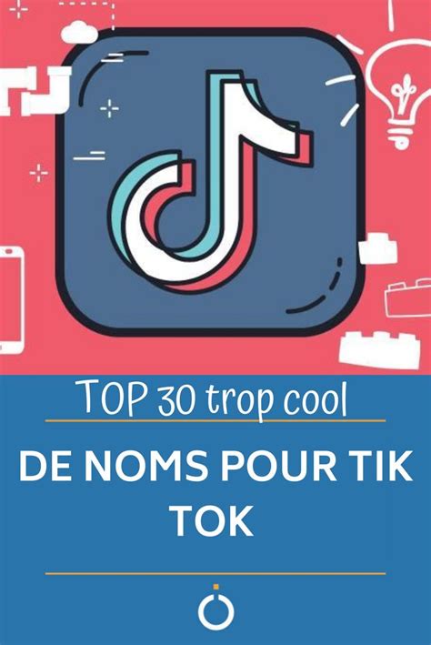 TOP 30 TROP COOL DE NOMS POUR TIK TOK ! | Idées de nom d ...