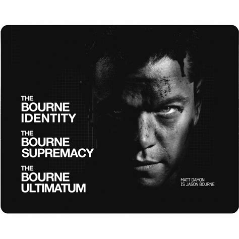 The Bourne Trilogy Universal 100th Anniversary Steelbook Edition Blu
