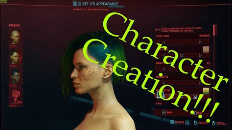 Cyberpunk 2077 Ep 1 Character Creation Nudity 18 I Spent To Much