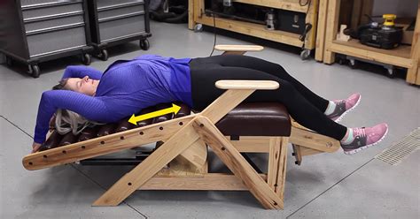 A man is as young as his spinal column! an inversion table is the device that provides spinal decompression starting from 15% inversion and is known to bring quick and immediate relief from. Lift Bridge Inversion Chair Plans - Lift Bridge Furniture