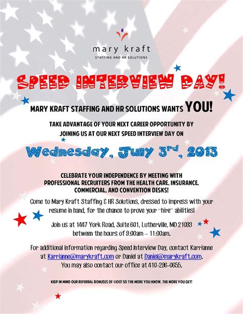Mary Kraft Staffing And Hr Solutions June 2013