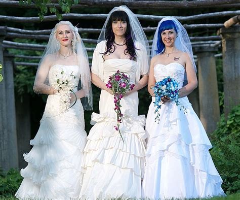Three Lesbian Women Marry Each Other Claim To Be Worlds First