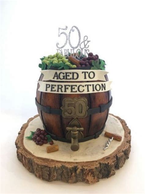 Мкртич арзуманян, артур арутюнян, гагик оганян, айкуи гулян, серж аракелян, арпи габриелян, мигран царукян. Wine Barrel 50th Birthday Cake #50thbirthday #50th # ...