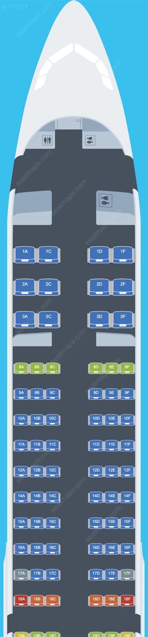 Seat Map Of Airbus A321 Gulf Air Updated 2024