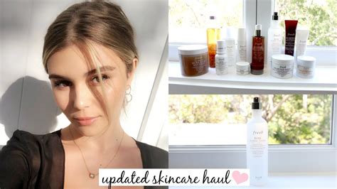 Fresh Beauty Skincare Haul ♡ L Olivia Jade Youtube