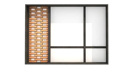 Brick Window 3d Model Cgtrader