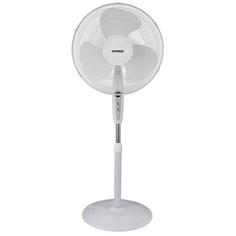 Optimus 16 In Oscillating Pedestal Fan With Remote Control F1672wh