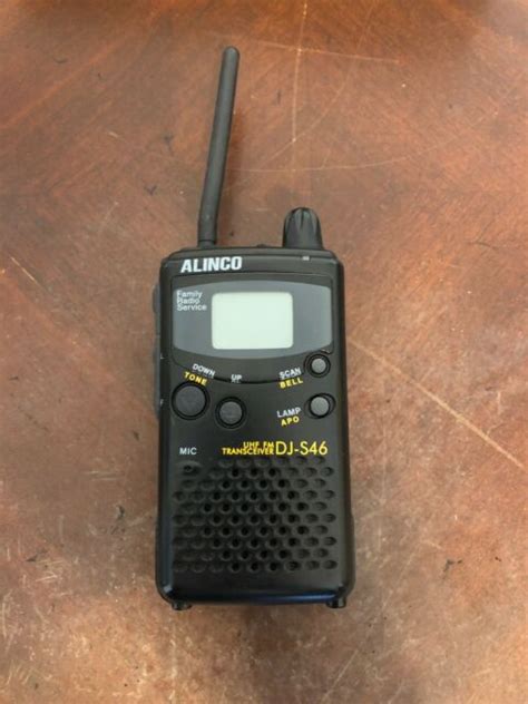 Alinco Dj S46 Uhf Fm Handheld Ham Radio Transceiver For Sale Online Ebay