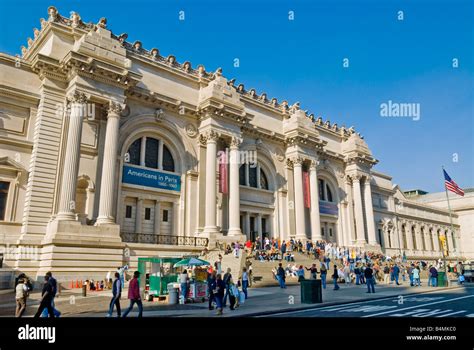 New York City The Metropolitan Museum Of Art Main Entrance Exterior