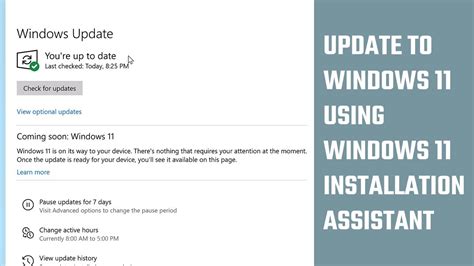 Update Windows 10 To 11 Using Windows 11 Installation Assistant