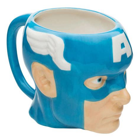 Marvel Comics Captain America Sculpted Coffee Mug Oz Marvel Captain