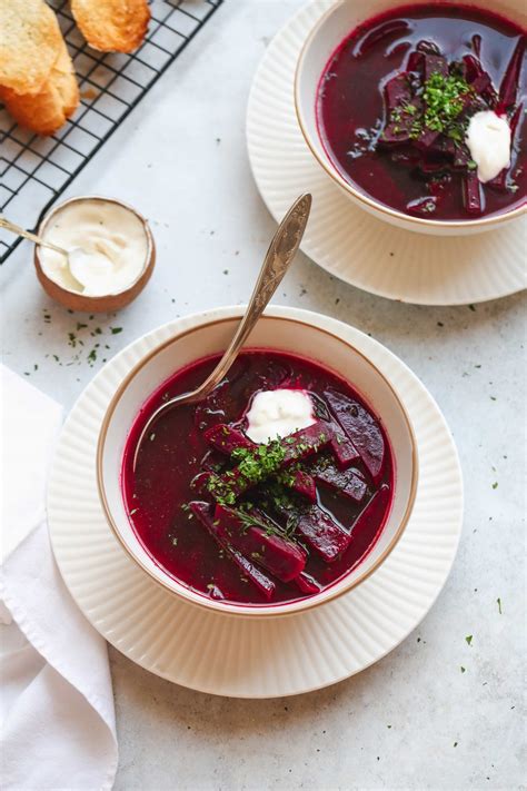 polish beet borsch soup barszcz little sunny kitchen